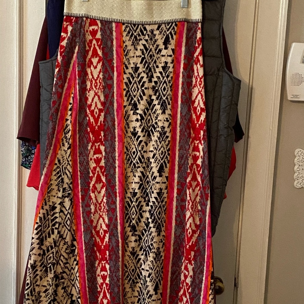 Anthropologie maxi skirt